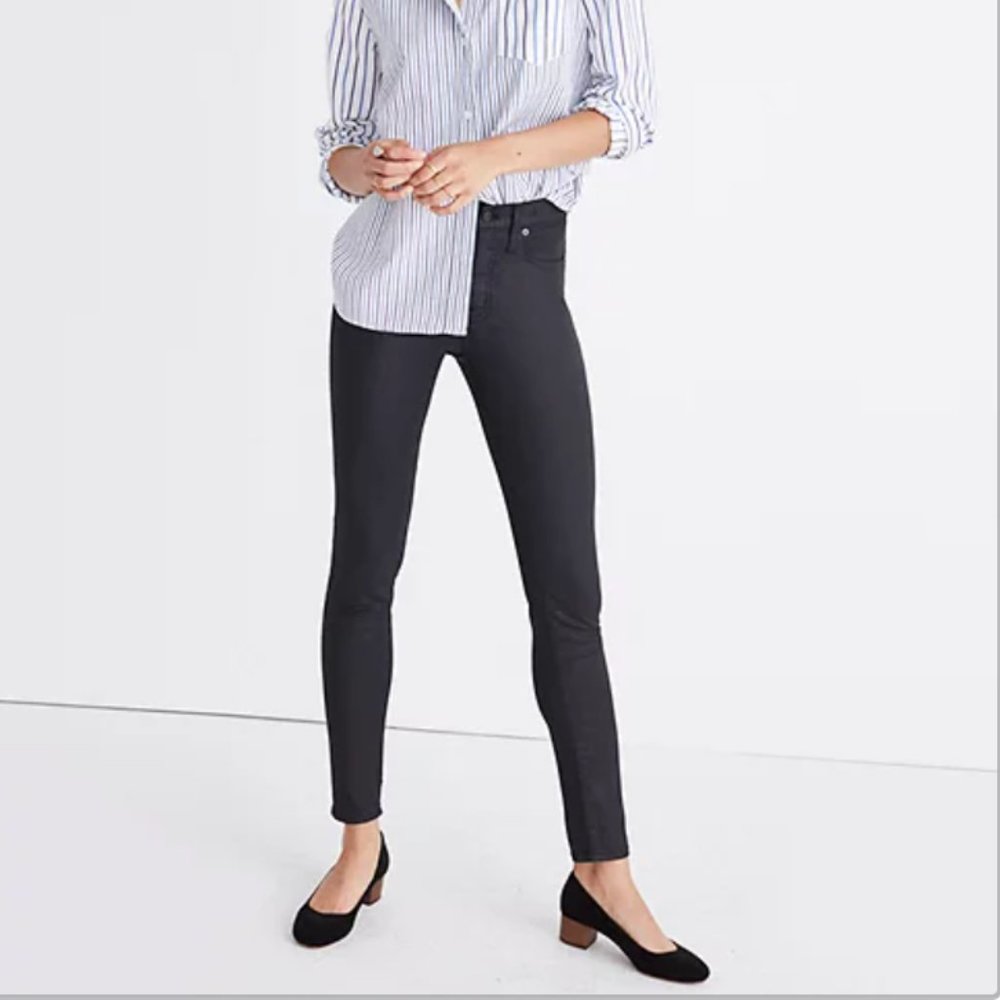 Madewell Coated Jeans